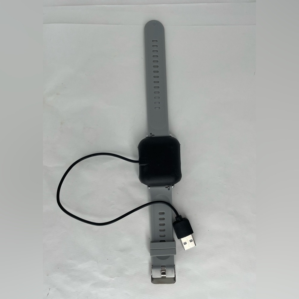Open Box Smart Watch Grey Band For iOS & Android - Picture 6 of 8